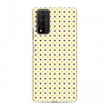 Дизайнерский пластиковый чехол для Huawei Honor 10X Lite Пчелиные узоры