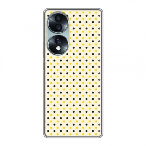 Дизайнерский пластиковый чехол для Huawei Honor 70 Пчелиные узоры