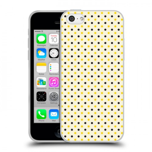 Дизайнерский пластиковый чехол для Iphone 5c Пчелиные узоры