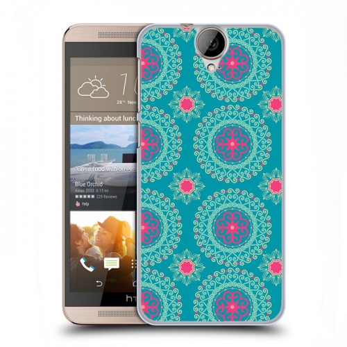 Дизайнерский пластиковый чехол для HTC One E9+ Богемские шаблоны
