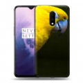 Дизайнерский пластиковый чехол для OnePlus 7 Попугаи