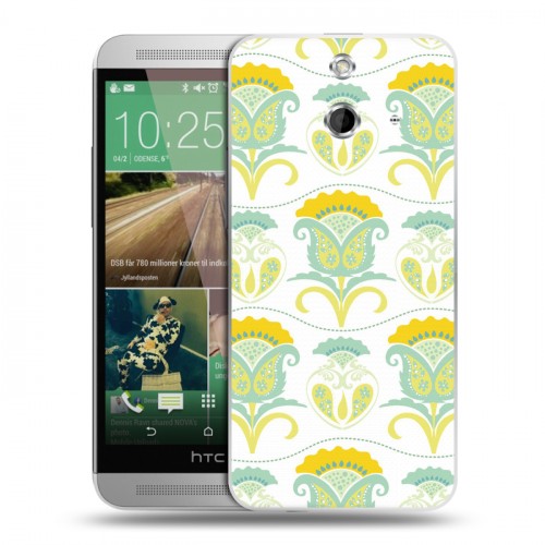 Дизайнерский пластиковый чехол для HTC One E8 Богемские шаблоны