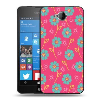 Дизайнерский силиконовый чехол для Microsoft Lumia 650 Богемские шаблоны (на заказ)