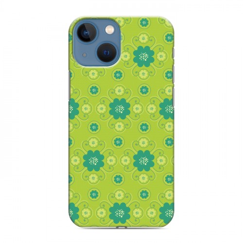 Дизайнерский пластиковый чехол для Iphone 13 Mini Богемские шаблоны