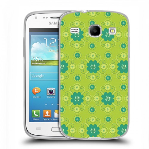 Дизайнерский пластиковый чехол для Samsung Galaxy Core Богемские шаблоны