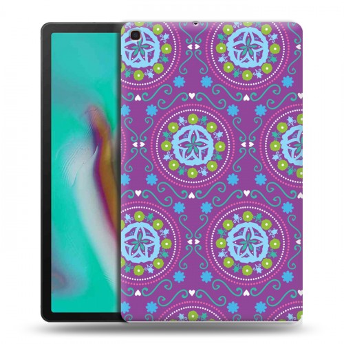 Дизайнерский силиконовый чехол для Samsung Galaxy Tab A 10.1 (2019) Богемские шаблоны