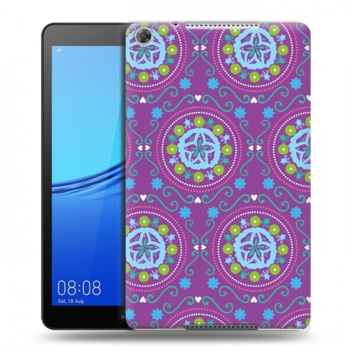 Дизайнерский силиконовый чехол для Huawei MediaPad M5 lite 8 Богемские шаблоны