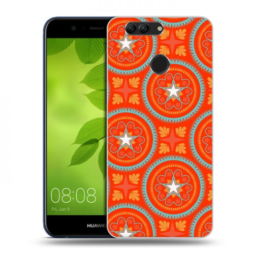 Дизайнерский пластиковый чехол для Huawei Nova 2 Plus Богемские шаблоны