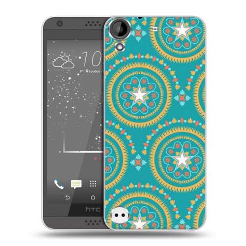 Дизайнерский пластиковый чехол для HTC Desire 530 Богемские шаблоны