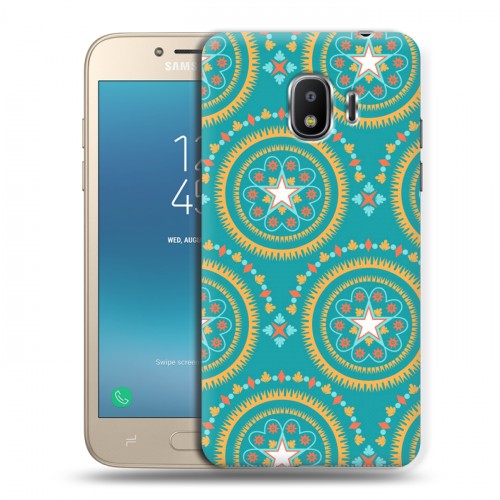 Дизайнерский пластиковый чехол для Samsung Galaxy J2 (2018) Богемские шаблоны