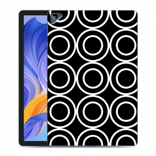 Дизайнерский силиконовый чехол для Huawei Honor Pad X8 Черно-белые фантазии