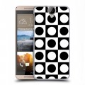 Дизайнерский пластиковый чехол для HTC One E9+ Черно-белые фантазии
