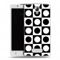 Дизайнерский пластиковый чехол для Lenovo A2010 Черно-белые фантазии