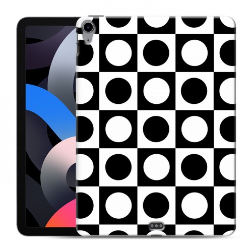 Дизайнерский силиконовый чехол для Ipad Air (2020) Черно-белые фантазии