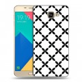Дизайнерский силиконовый чехол для Samsung Galaxy A9 Черно-белые фантазии