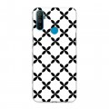 Дизайнерский пластиковый чехол для Realme C3 Черно-белые фантазии