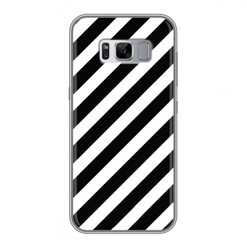 Дизайнерский силиконовый чехол для Samsung Galaxy S8 Plus Черно-белые фантазии