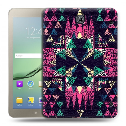 Дизайнерский силиконовый чехол для Samsung Galaxy Tab S2 8.0 Кожа хамелеона
