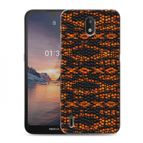 Дизайнерский силиконовый чехол для Nokia 1.3 Кожа хамелеона