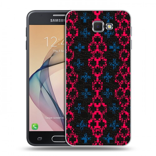 Дизайнерский пластиковый чехол для Samsung Galaxy J5 Prime Кожа хамелеона