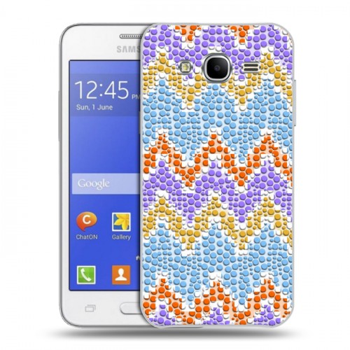 Дизайнерский пластиковый чехол для Samsung Galaxy J7 Кожа хамелеона