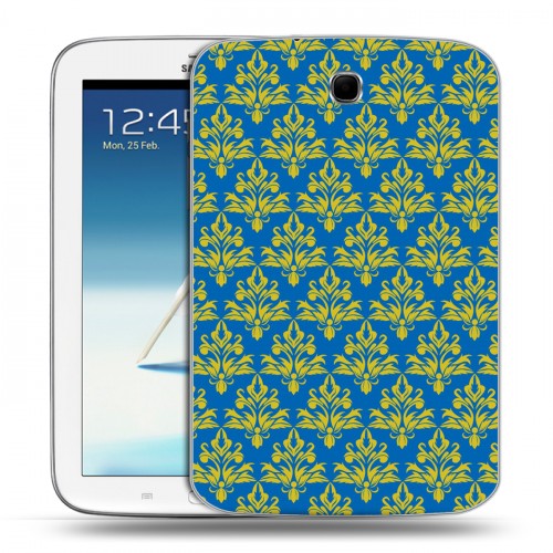 Дизайнерский силиконовый чехол для Samsung Galaxy Note 8.0 Дамаск Шаблоны