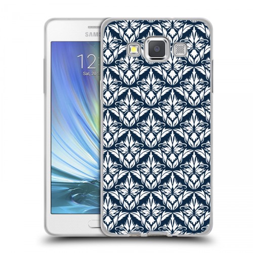 Дизайнерский пластиковый чехол для Samsung Galaxy A5 Дамаск Шаблоны