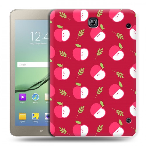 Дизайнерский силиконовый чехол для Samsung Galaxy Tab S2 8.0 Фруктово-арбузные узоры