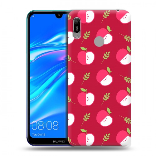 Дизайнерский пластиковый чехол для Huawei Y6 (2019) Фруктово-арбузные узоры