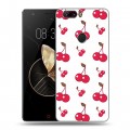 Дизайнерский пластиковый чехол для ZTE Nubia Z17 Фруктово-арбузные узоры