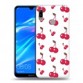 Дизайнерский пластиковый чехол для Huawei Y6 (2019) Фруктово-арбузные узоры