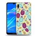 Дизайнерский пластиковый чехол для Huawei Y6 (2019) Фруктово-арбузные узоры