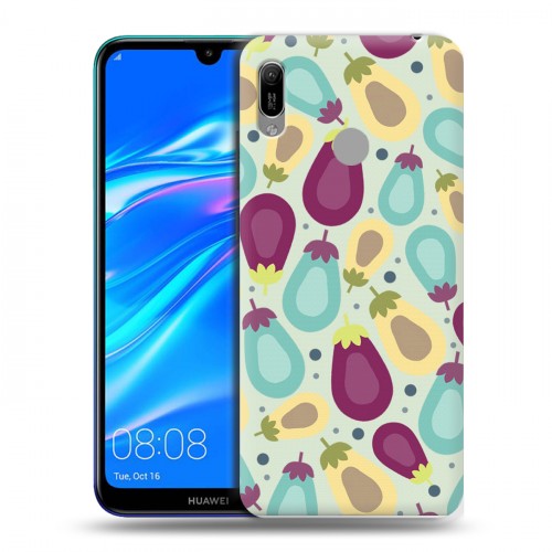 Дизайнерский пластиковый чехол для Huawei Y6 (2019) Фруктово-арбузные узоры