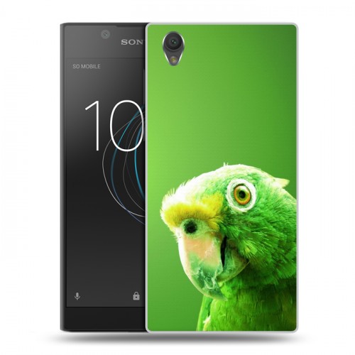 Дизайнерский пластиковый чехол для Sony Xperia L1 Попугаи