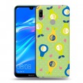 Дизайнерский пластиковый чехол для Huawei Y6 (2019) Фруктово-арбузные узоры