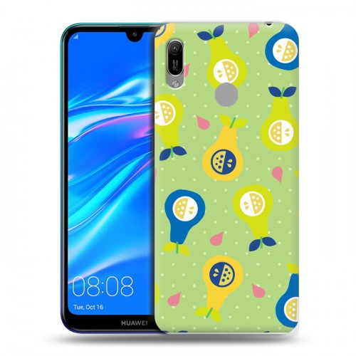 Дизайнерский пластиковый чехол для Huawei Y6 (2019) Фруктово-арбузные узоры