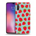 Дизайнерский силиконовый с усиленными углами чехол для Xiaomi Mi9 Фруктово-арбузные узоры