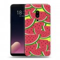 Дизайнерский пластиковый чехол для Meizu 15 Plus Фруктово-арбузные узоры