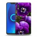 Дизайнерский силиконовый чехол для Alcatel 5V Анютины глазки