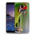 Дизайнерский пластиковый чехол для Nokia 7 Plus Попугаи