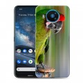 Дизайнерский силиконовый чехол для Nokia 8.3 Попугаи