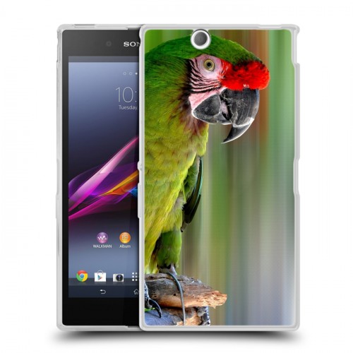 Дизайнерский пластиковый чехол для Sony Xperia Z Ultra  Попугаи