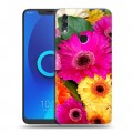 Дизайнерский силиконовый чехол для Alcatel 5V Герберы