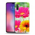 Дизайнерский силиконовый с усиленными углами чехол для Xiaomi Mi9 Герберы