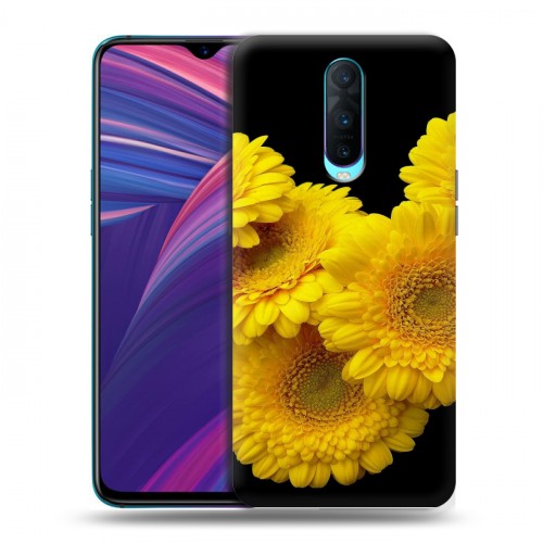 Дизайнерский пластиковый чехол для OPPO RX17 Pro Герберы