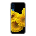 Дизайнерский силиконовый чехол для Samsung Galaxy A50 Герберы