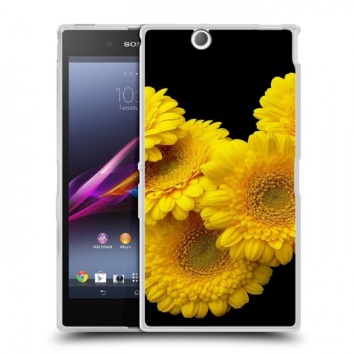 Дизайнерский пластиковый чехол для Sony Xperia Z Ultra  Герберы