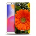 Дизайнерский пластиковый чехол для Xiaomi RedMi 6A Герберы