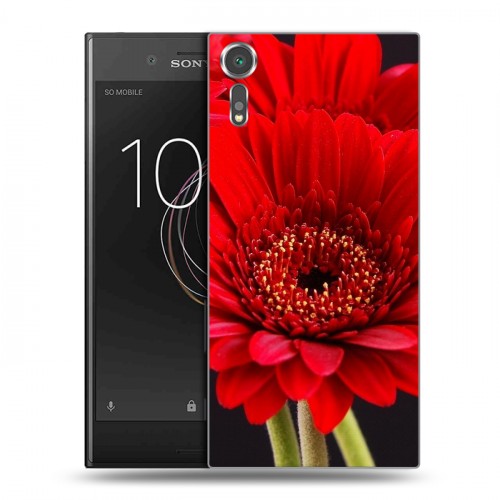 Дизайнерский пластиковый чехол для Sony Xperia XZs Герберы