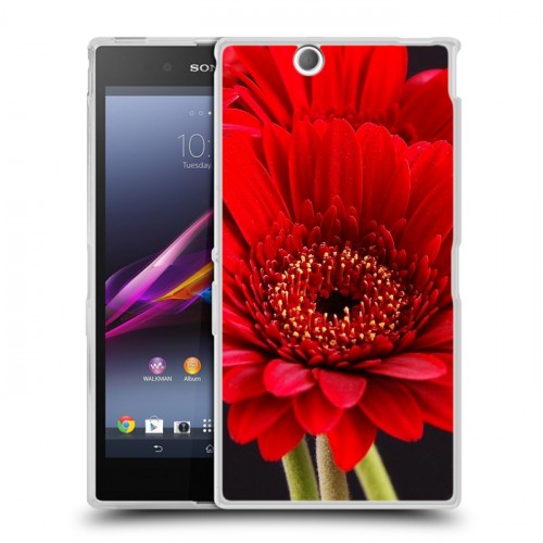 Дизайнерский пластиковый чехол для Sony Xperia Z Ultra  Герберы